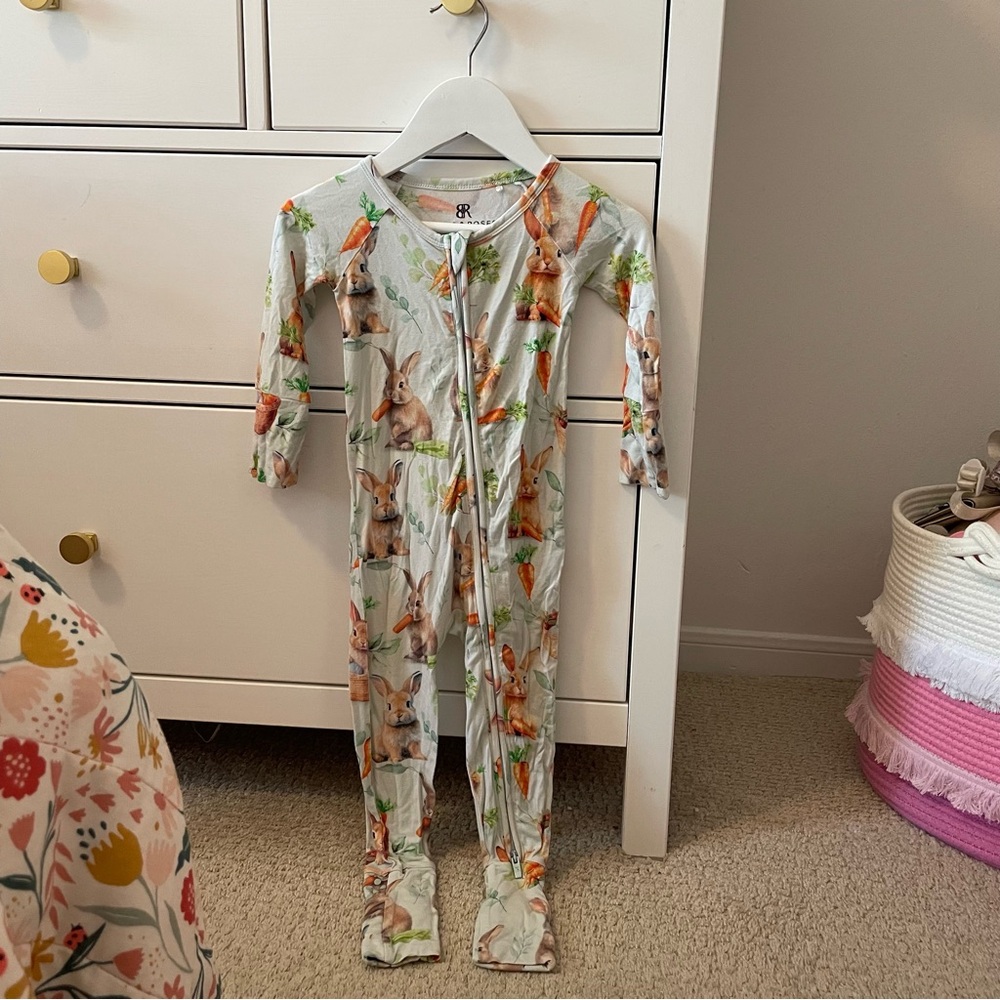 Bums and Roses Bunny Jammies 18-24 Months